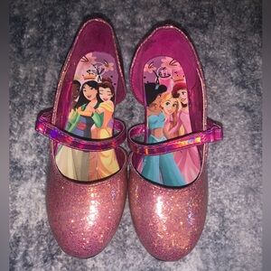 Little Girls Pink Disney Princess Heels